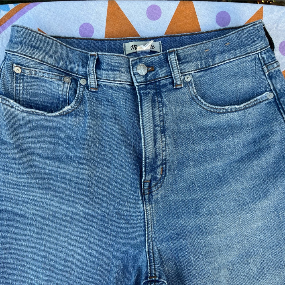 Madewell 90’s Straight Light Blue Denim Jeans